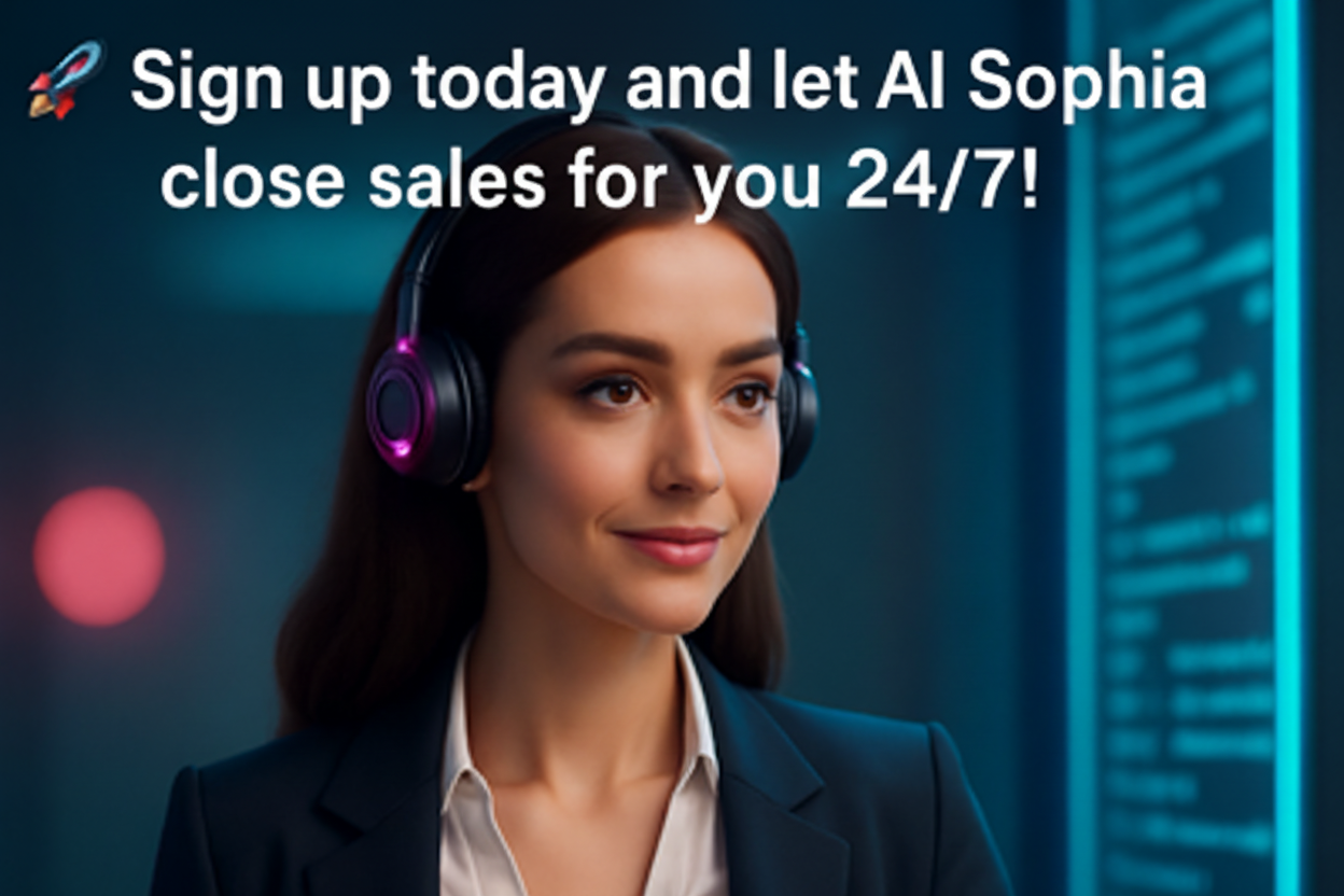 AI Sophia Sales Assistant by Worldprofit